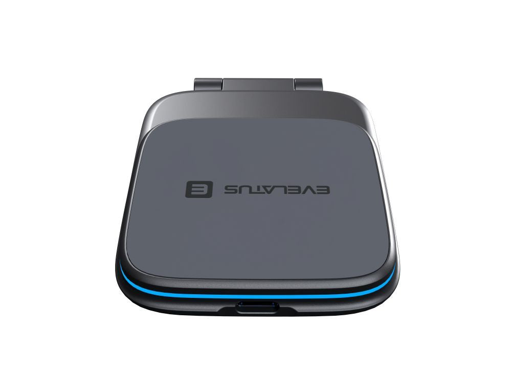 Universaalne telefonihoidja (Popsocket) Evelatus  MagSafe Qi wireless charging magnet mount (for Car Screen/dashboard, laptop, tablet, monitor) Black