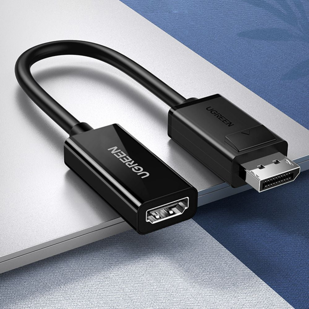 Kaabel Ugreen  MM137 40363 DisplayPort (Male) to HDMI (Female) 4K/1080p Adapter - Black Black
