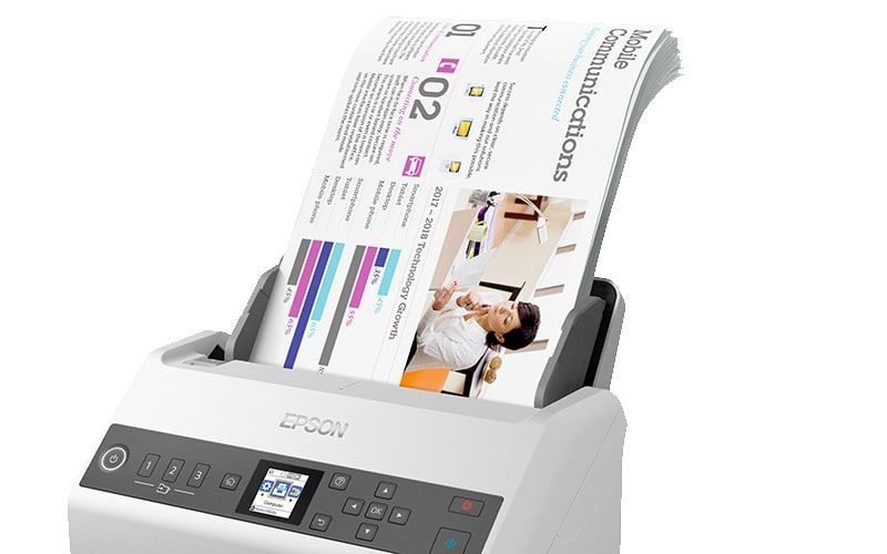 Printerid EPSON  WorkForce DS-730N Colour, Document Scanner