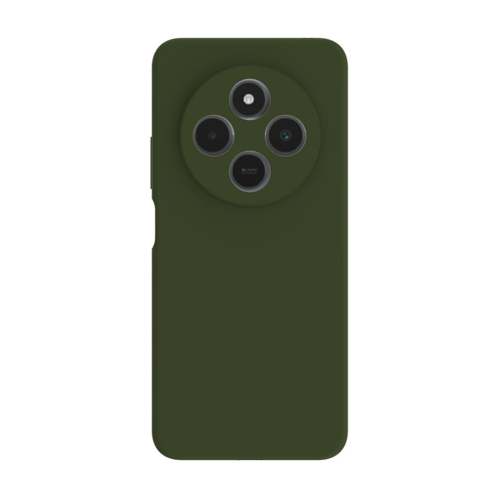 Tagakaaned Evelatus Xiaomi Redmi 14C 4G/ 14C 5G / Redmi A4 / POCO C75 Premium Soft Touch Silicone Case Dark Olive