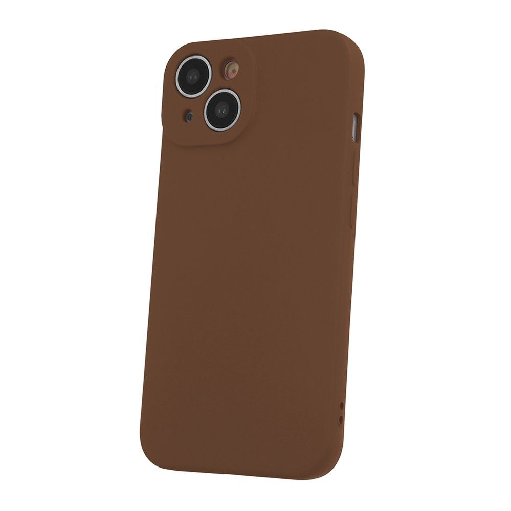 Back panel cover iLike  Silicon case for Samsung Galaxy A37 5G brown