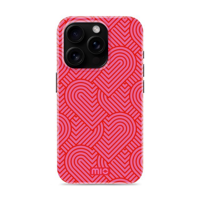Back panel cover Mio MIO Wild Hearts Magsafe Compatible for iPhone 16 Pro