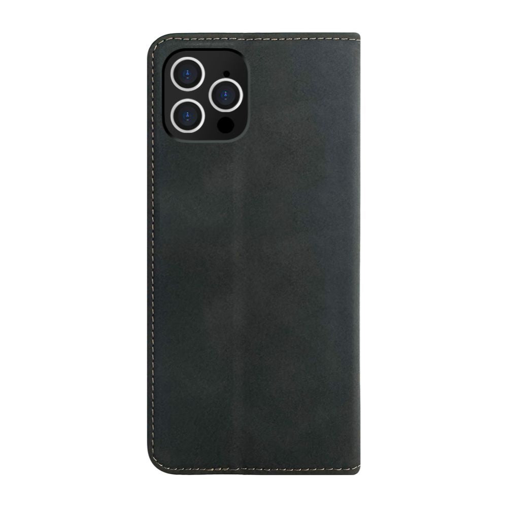 Kaaned - kaaned Evelatus Apple iPhone 12 / 12 Pro Book Case Folio Black