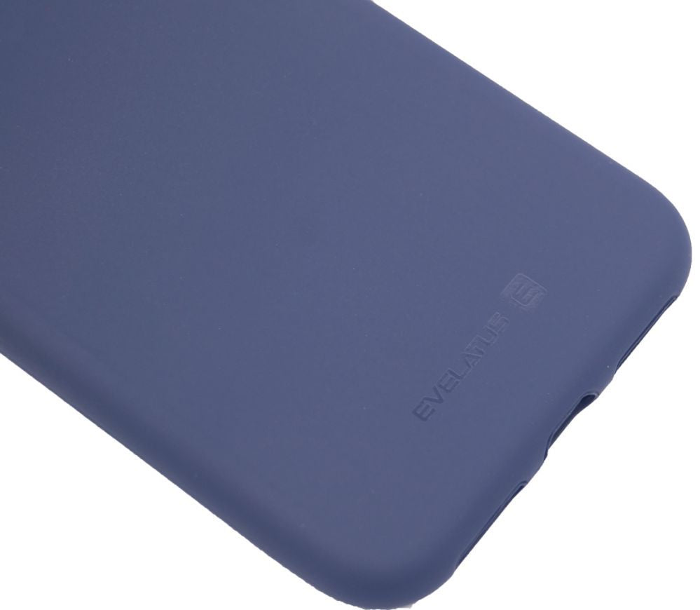 Back panel cover Evelatus Apple iPhone X Nano Silicone Case Soft Touch TPU Blue