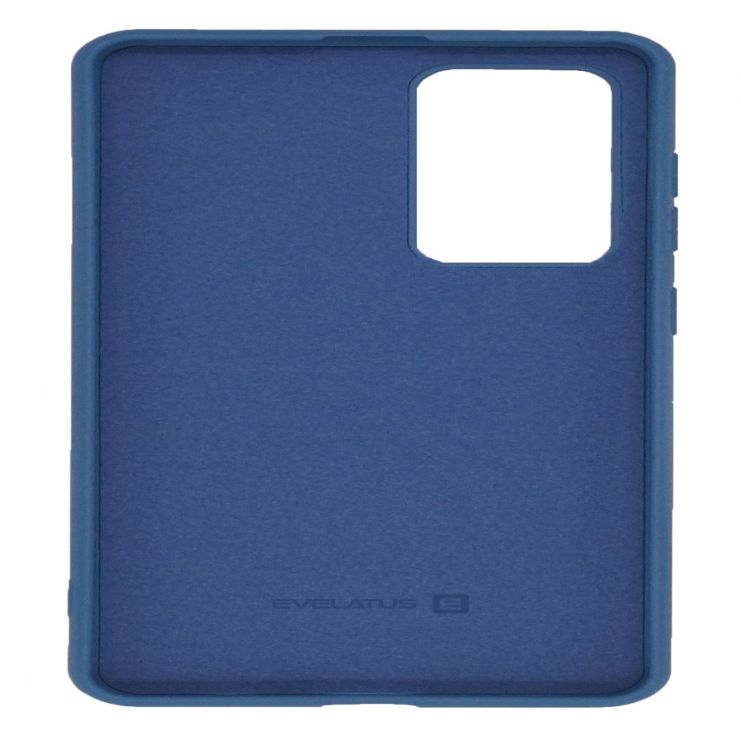 Back panel cover Evelatus Huawei P40 Pro Soft Touch Silicone Blue