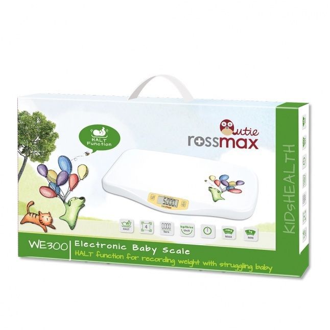 Scales rossmax  Rossmax WE300 Qutie Baby Scale with discretional hold function (NEW)