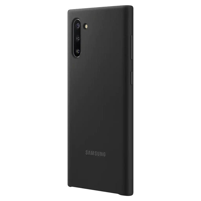 Чехол на заднюю панель Samsung - Galaxy Note 10 Silicone Cover Black