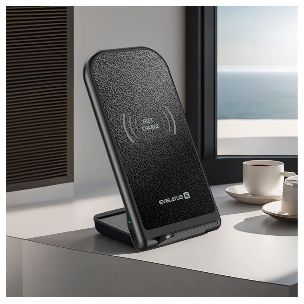 Juhtmeta laadija Evelatus Universal Wireless Desk charger EWD01 Black