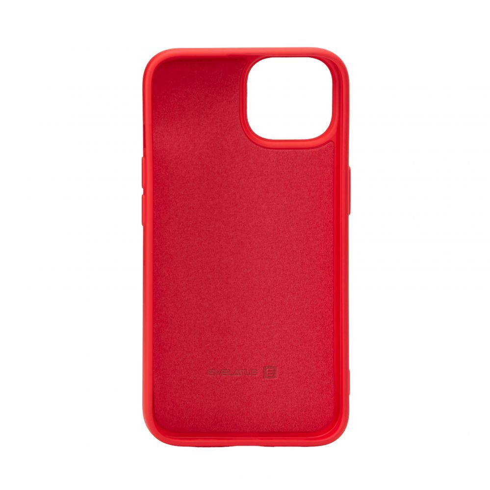 Tagakaaned Evelatus Apple iPhone 14 6.1 Nano Silicone Case Soft Touch TPU Red