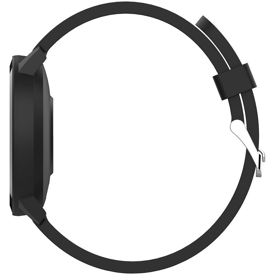 Умные часы Canyon  CANYON Lollypop SW-63, Smart watch, 1.3inches IPS full touch screen, Round watch, IP68 waterproof, multi-sport mode, BT5.0, compatibility with iOS and android, black, Host: 25.2*42.5*10.7mm, Strap: 20*250mm, 45g