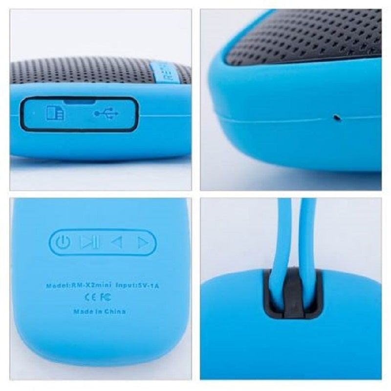 Juhtmevabad kõlarid Remax  Outdoor Bluetooth 3.0 Speaker X2 Mini Blue