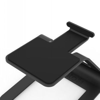 TV bracket KANTO AUDIO  KANTO AUDIO ELEVATED DESKTOP SPEAKER STANDS FOR SMALL SPEAKERS - BLACK (PAIR)