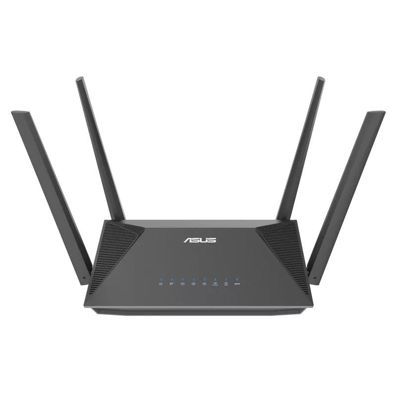 Routers Asus  RT-AX52 AX1800 AiMesh wireless router EU/13/P_EU, Black