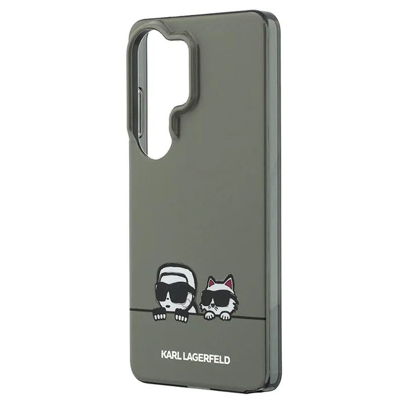 Чехол универсальная книжка Karl Lagerfeld Samsung Galaxy S26 Ultra IML Peekaboo Karl&Choupette With MagSafe Case Green