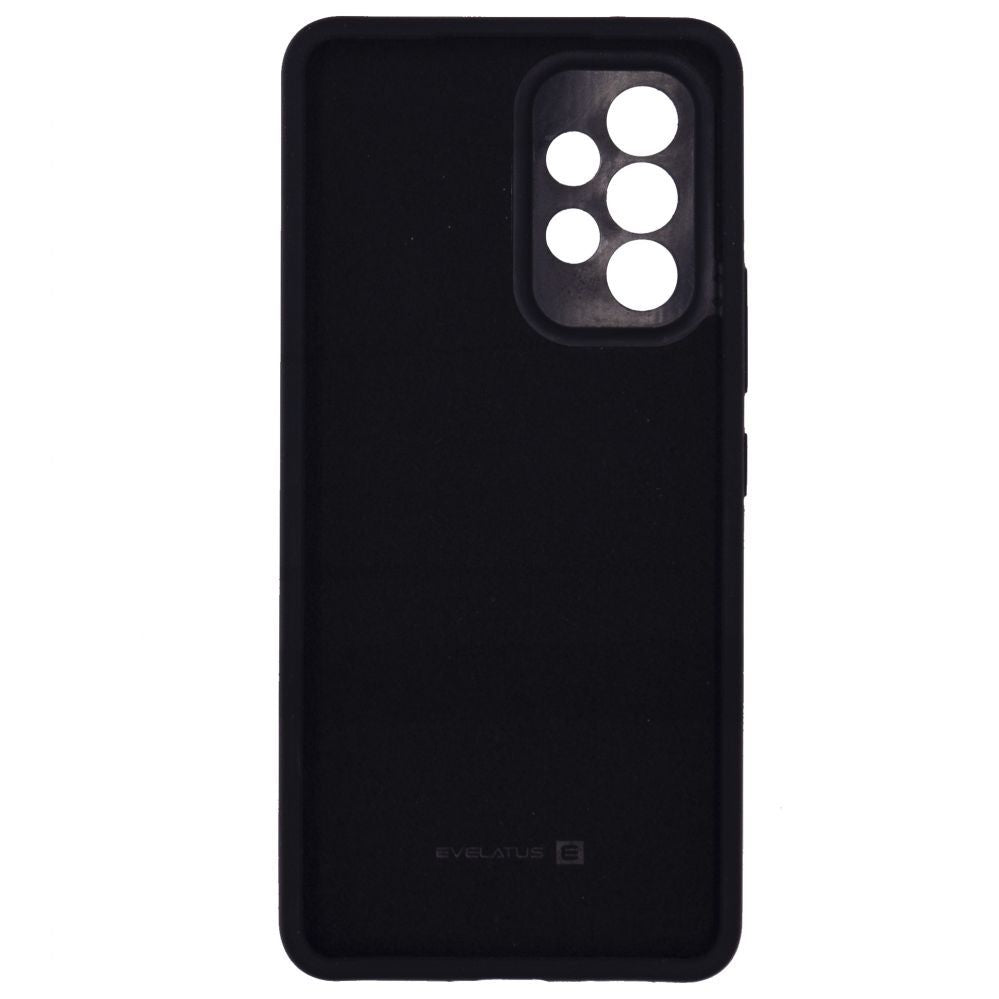 Tagakaaned Evelatus Samsung Galaxy A73 5G Premium Soft Touch Silicone Case Black
