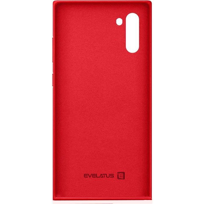 Tagakaaned Evelatus Samsung Note 10 Nano Silicone Case Soft Touch TPU Red