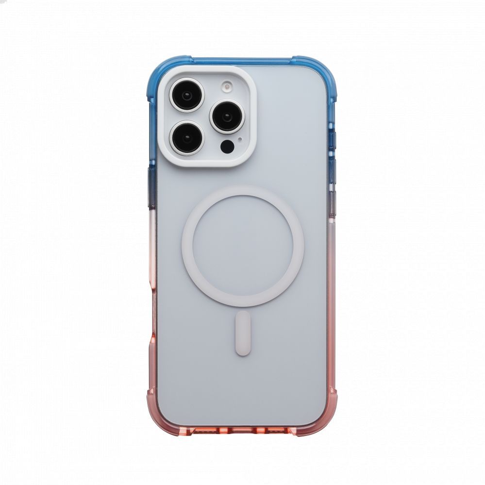 Чехол на заднюю панель Evelatus Apple iPhone 16 Pro Max Defender Gradient Color MagSafe Blue Pink