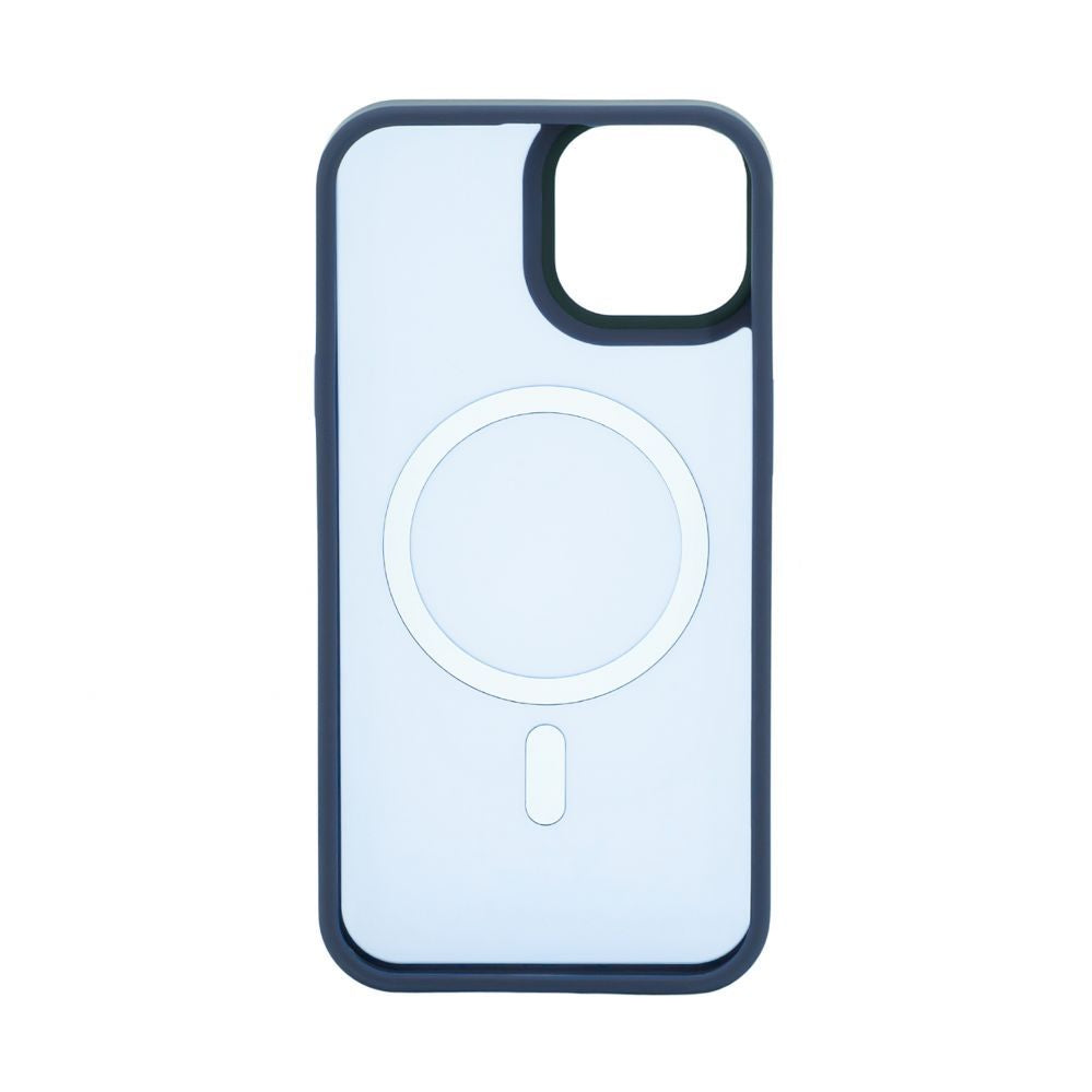 Back panel cover Evelatus Apple iPhone 14 Hybrid Case With MagSafe PC+TPU Blue