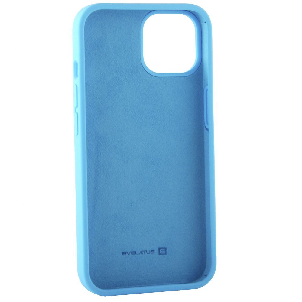 Tagakaaned Evelatus Apple iPhone 14 Plus 6.7 Premium Soft Touch Silicone Case Sky Blue