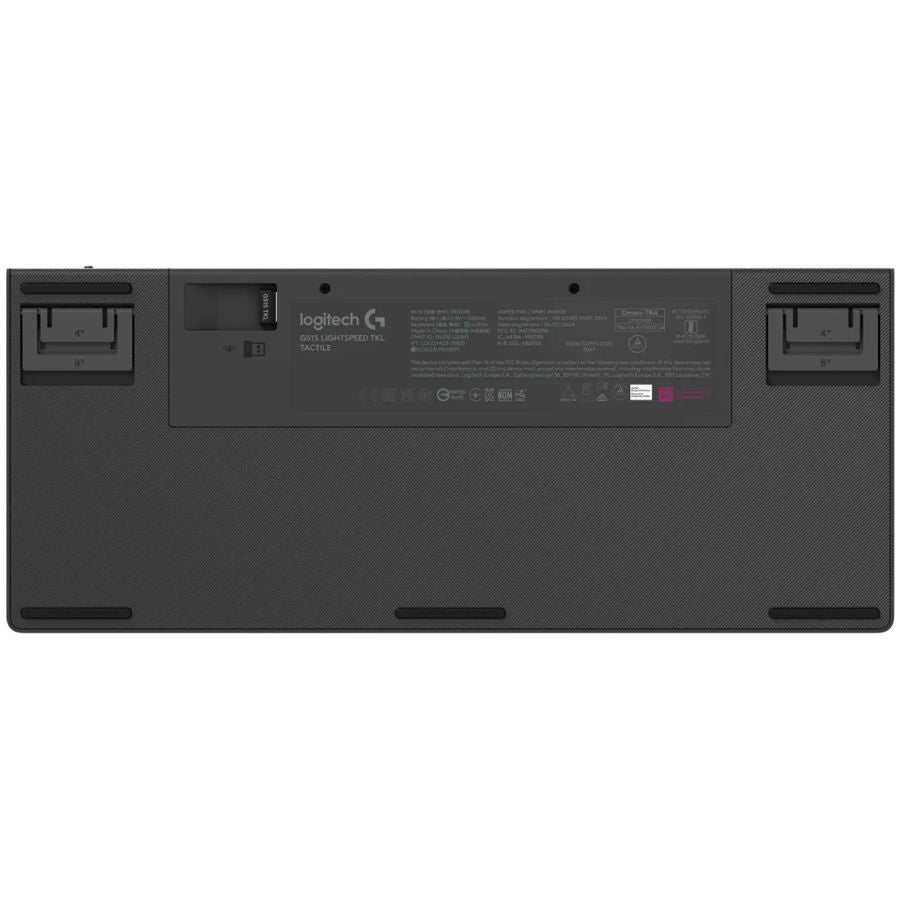 Computer keyboard Logitech  LOGITECH G515 TKL Gaming Keyboard - BLACK - US INT'L - 2.4GHZ/BT - EMEA28i-935 - TACTILE