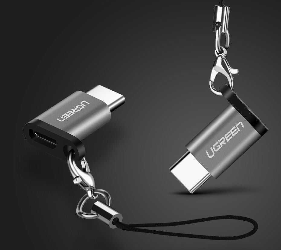Адаптер Ugreen  adapter micro USB to USB Type C adapter black (30391) Black