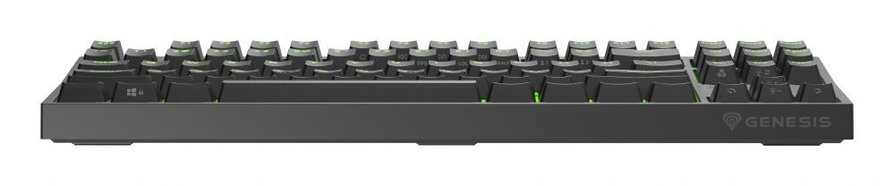 Computer keyboard Genesis  Mechanical Gaming Keyboard THOR 404 TKL RGB Mechanical Gaming Keyboard Wired US Gateron Yellow Pro USB Type-A 1005 g