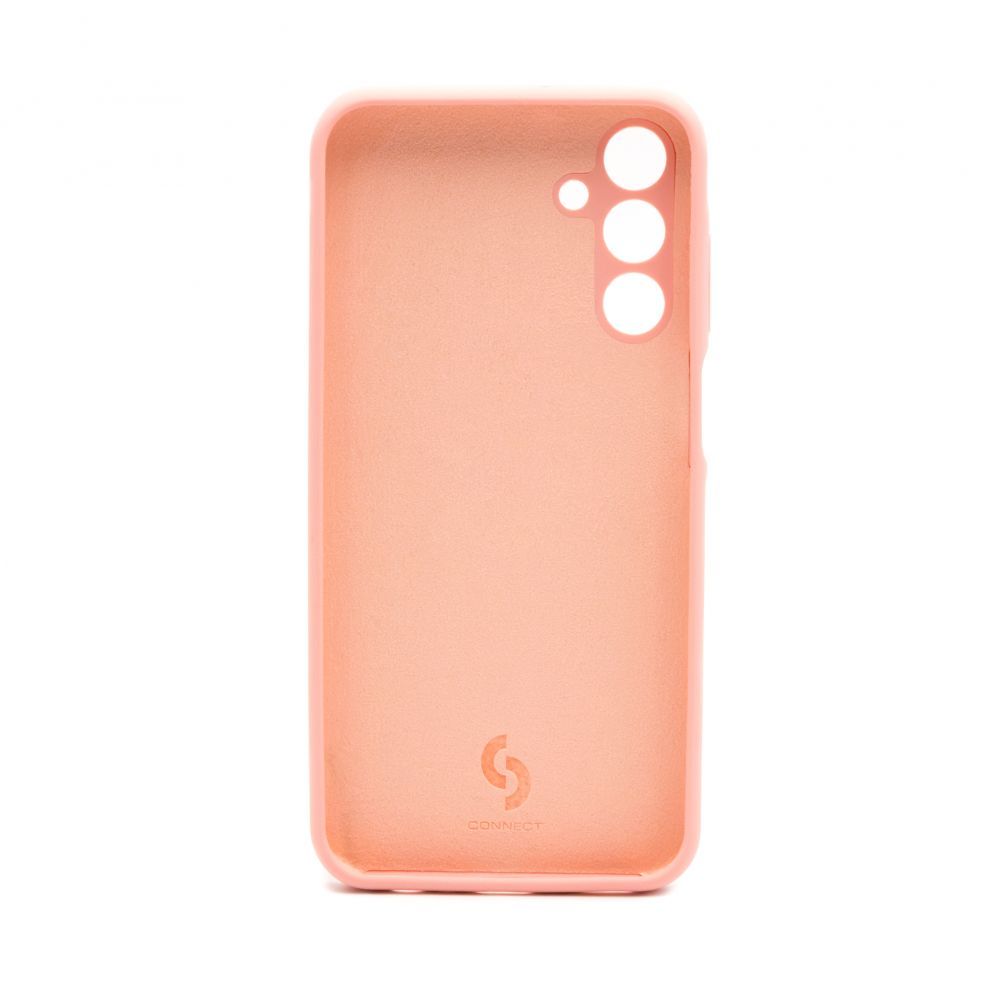 Чехол на заднюю панель Connect Samsung Galaxy A15 Premium Quality Soft Touch Silicone Case Rose pink