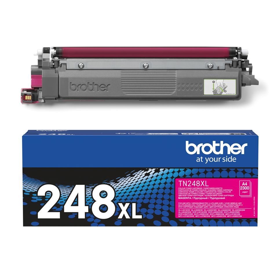 Tarvikud ja tarvikud Brother  TN248XLM Toner Cartridge, Magenta