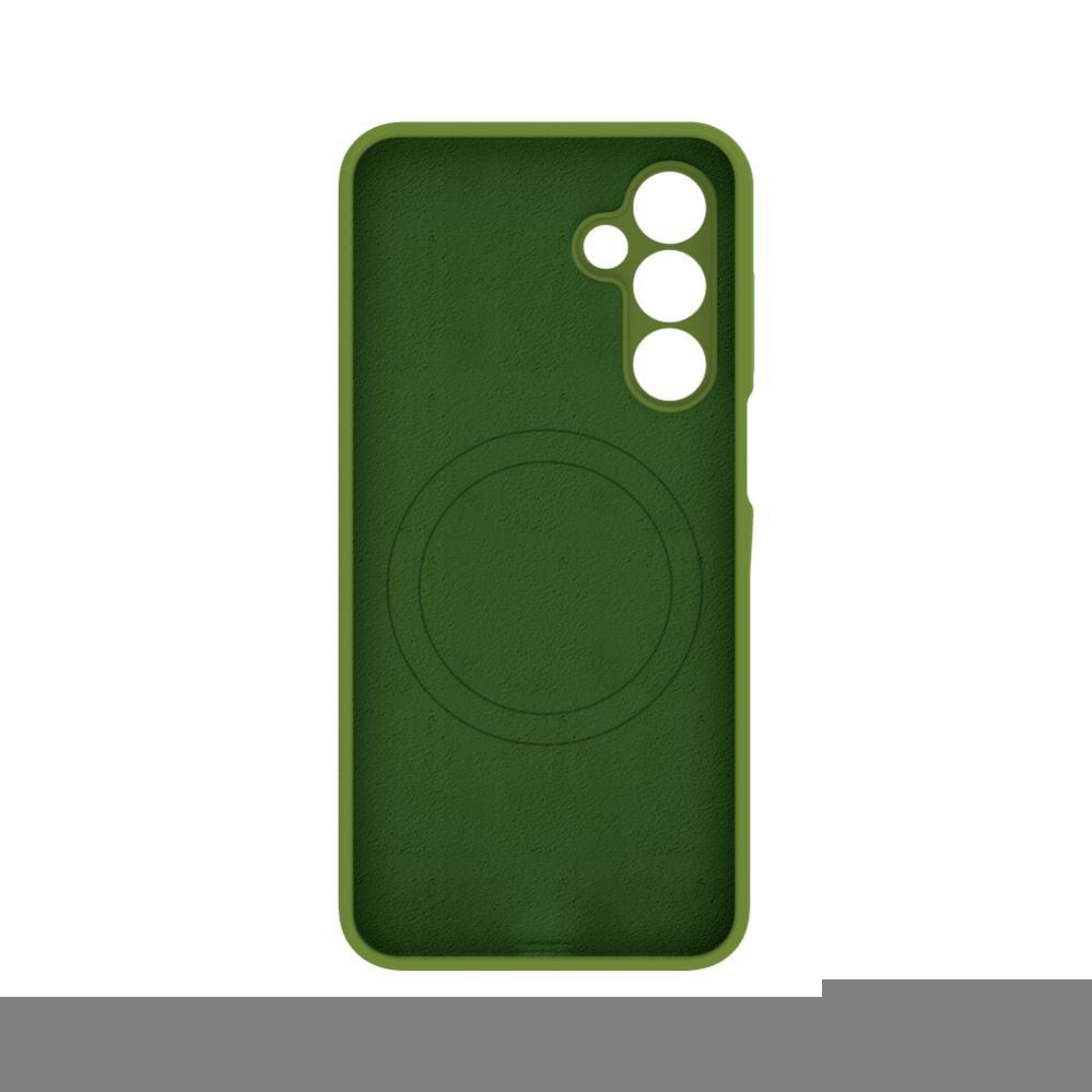 Tagakaaned Evelatus Samsung Galaxy A16 5G Premium Magnetic Soft Touch Silicone Case Army Green