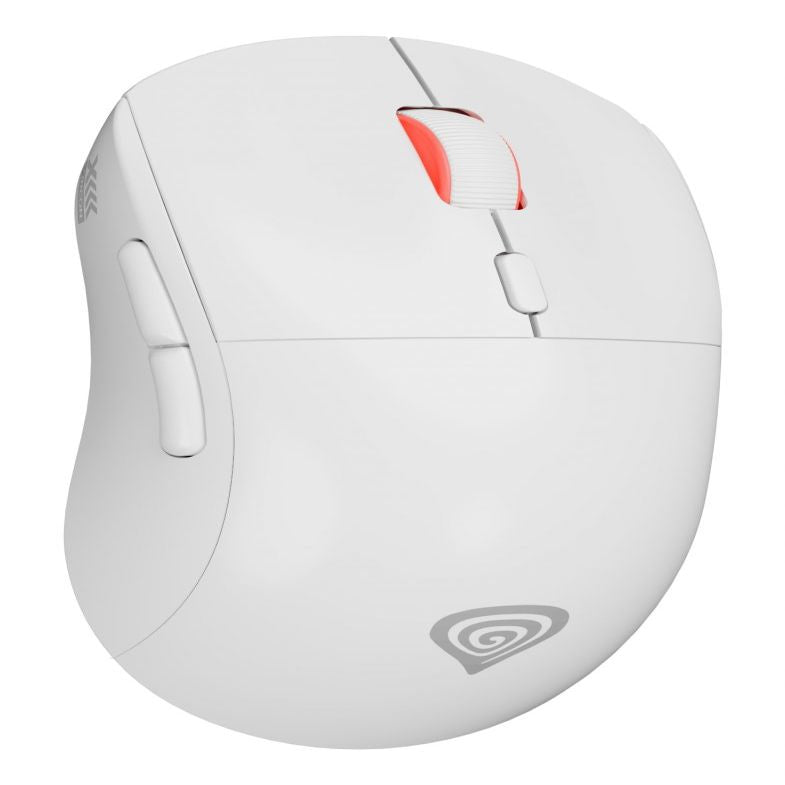 Computer mouse Genesis  Zircon XIII Custom | Wireless | Gaming Mouse | 2.4 GHz, USB | White