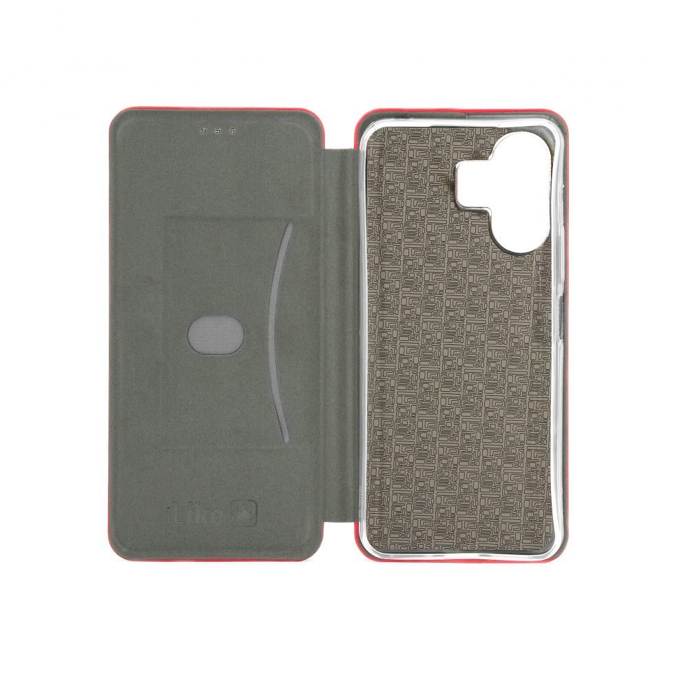 Back panel cover iLike Xiaomi Redmi 13C 5G Book Case Slim Red