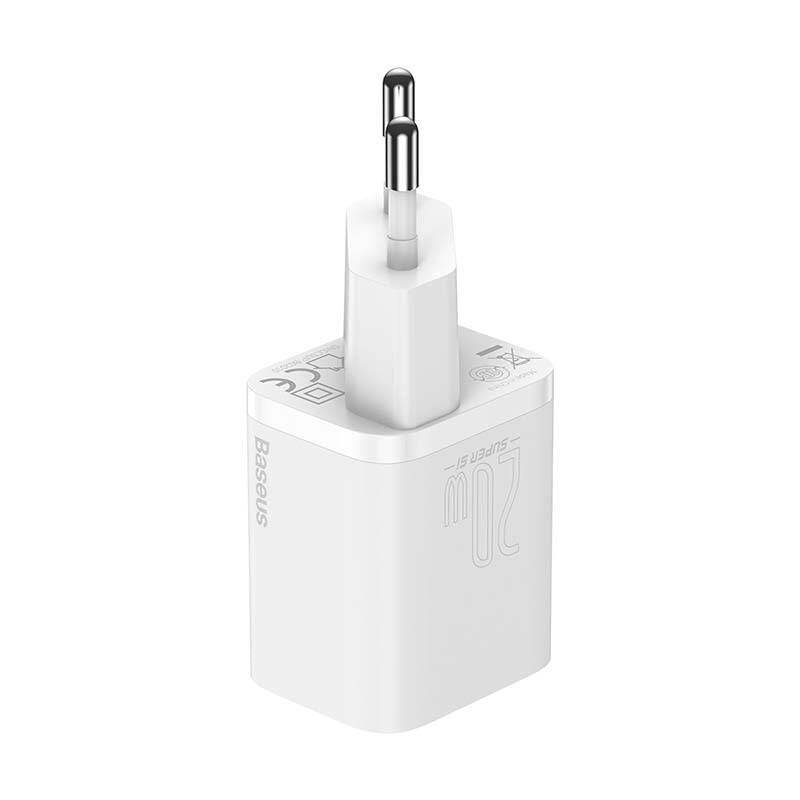 Адаптер Baseus  Baseus Super Si Quick Charger 1C 20W (white)