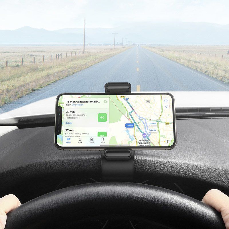 Авто держатель Ugreen  Ugreen LP189 60796 Car Phone Holder with Dashboard Buckle - Black