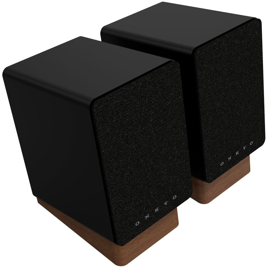 Record players ONKYO  Onkyo Creator Series GX-10DB Powered Speakers, Black, pair