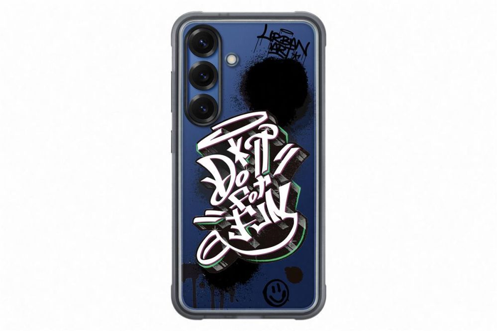 Back panel cover Samsung  JS931CBEGWW Flipsuit (Rugged) Case Samsung Galaxy S25, Black
