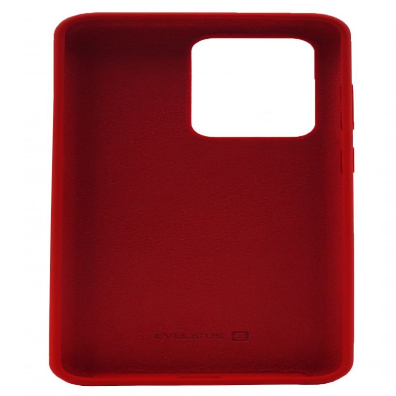 Back panel cover Evelatus Samsung Galaxy S20 Ultra Premium Soft Touch Silicone Case Red