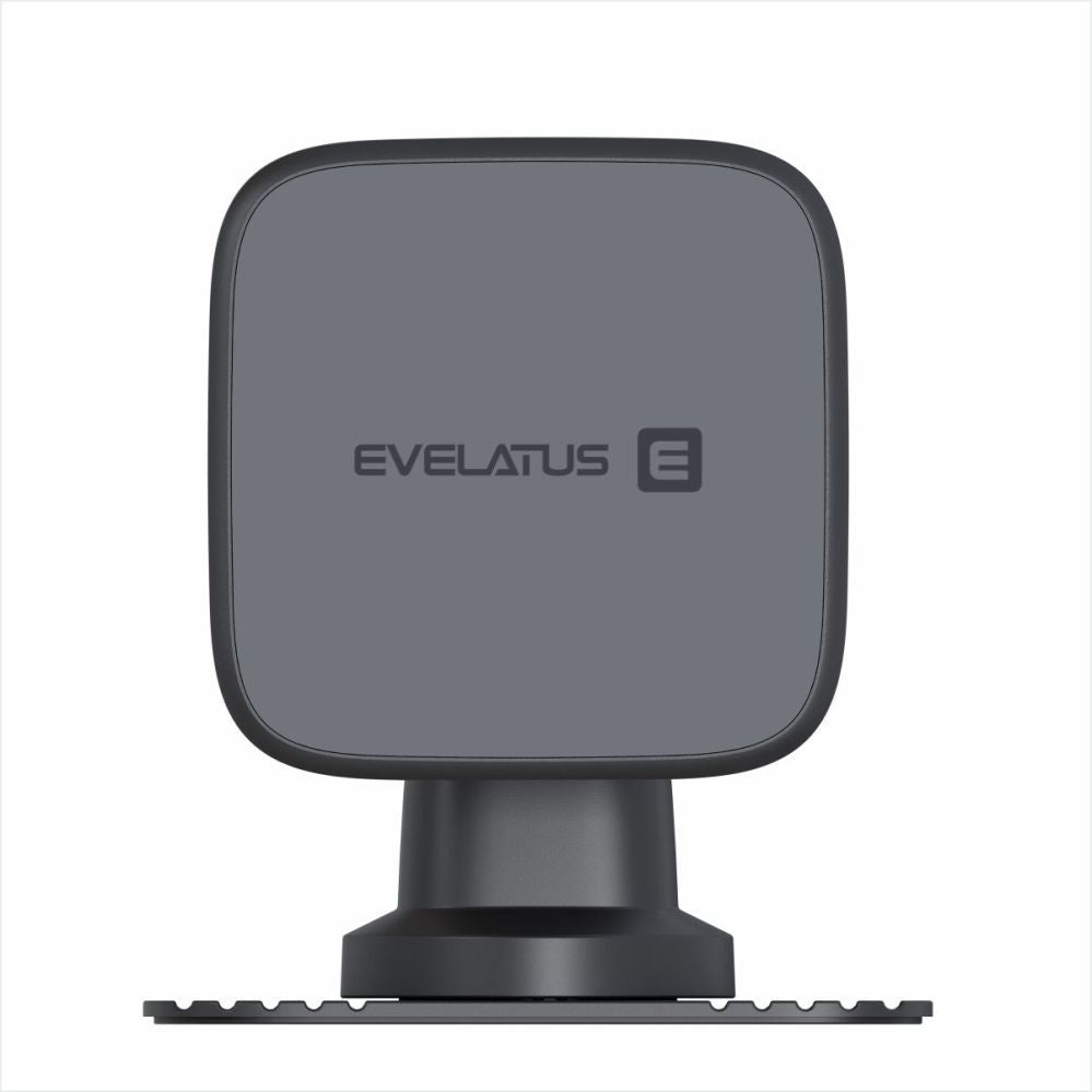 Auto holder Evelatus  360 Swivel adhesive mount with MagSafe C2+K8 Black