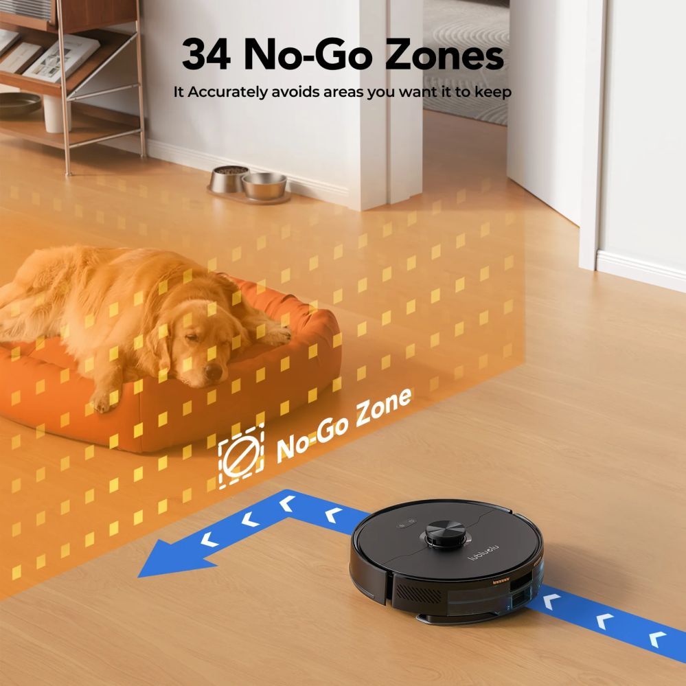 Tolmuimeja Lubluelu  L15 MAX robot vacuum  cleaner with self-empty  station