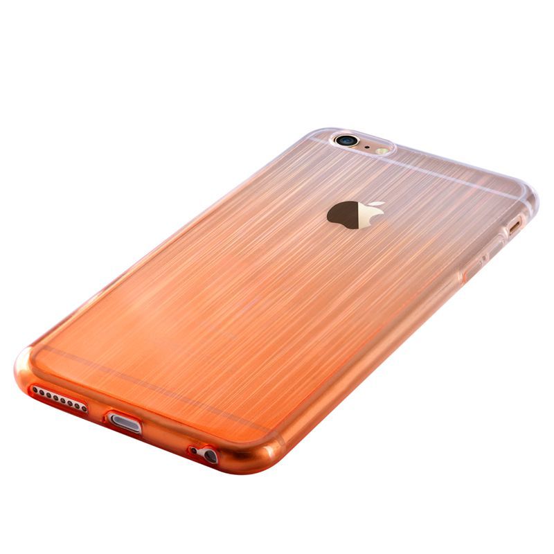 Tagakaaned Devia Apple iPhone 6/6s Plus Azure soft case Orange