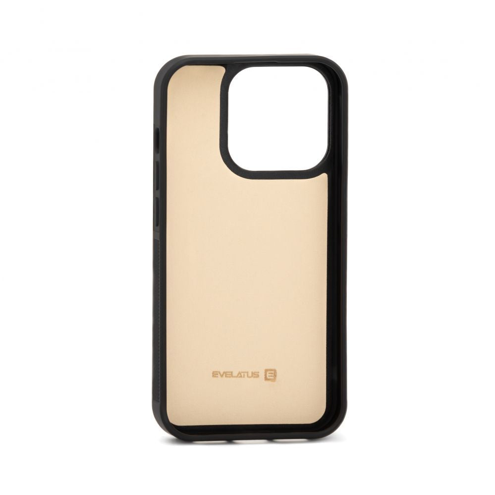 Tagakaaned Evelatus Apple iPhone 15 Pro Max Wallet and Slim Cover Case Beige