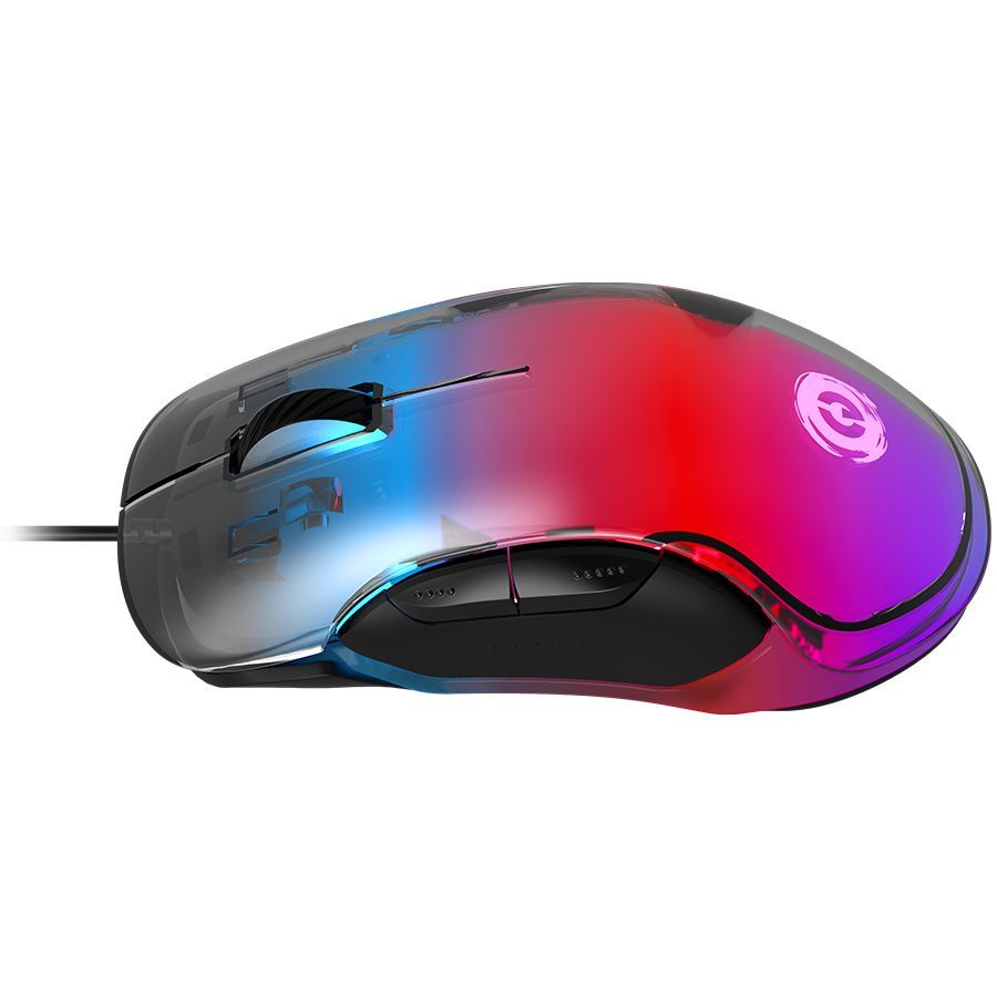 Computer mouse Canyon  CANYON mouse Braver GM-728 LED Crystal 7buttons Wired Black