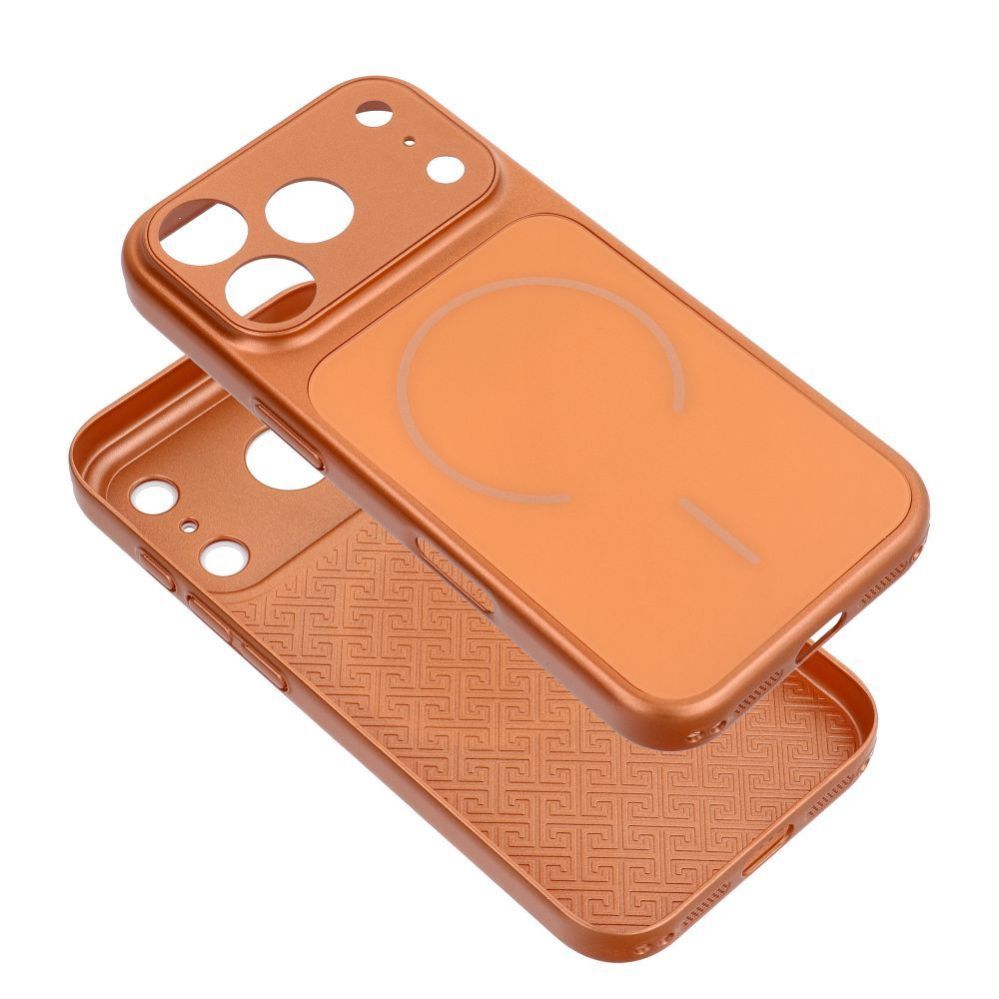 Чехол на заднюю панель OEM - Case for iPhone 17 AIR Make 17 compatible with MagSafe orange