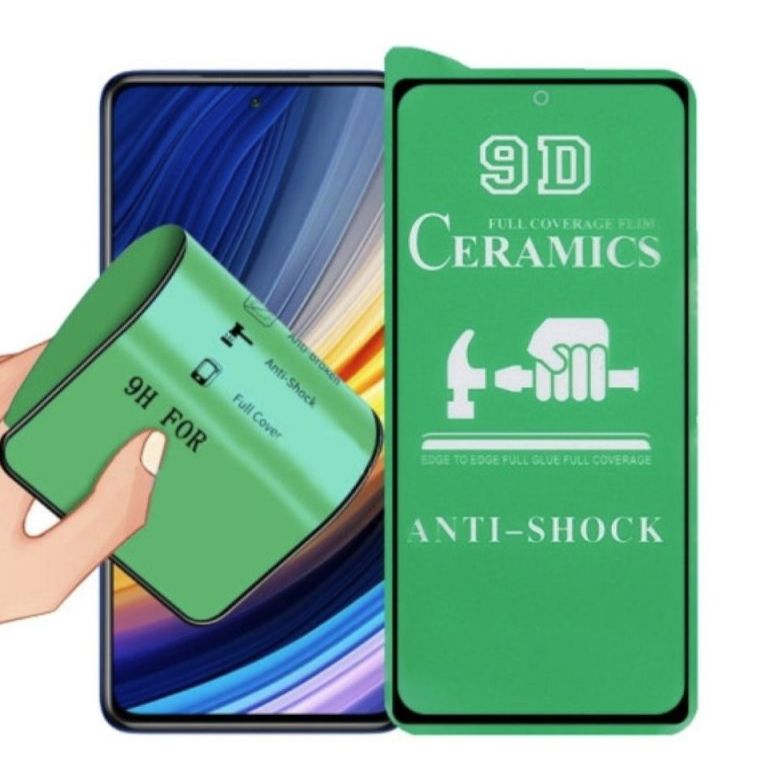 Kaitseklaasid TakeMe - iPhone 14 Pro HARD Ceramic Full Surface Screen Protector Glass