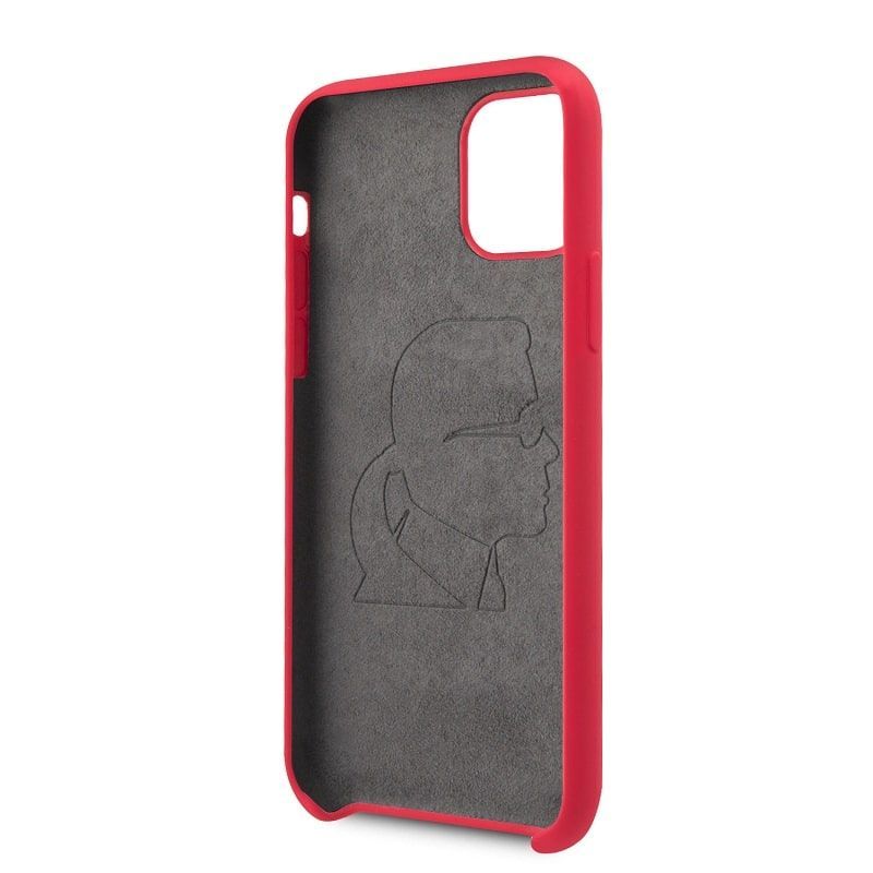 Back panel cover Karl Lagerfeld Apple iPhone 11 Pro Iconic Body Cover Red