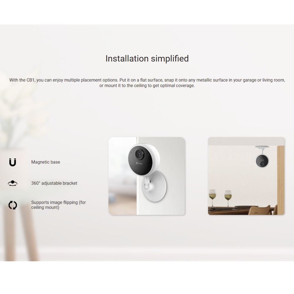 Video camera EZVIZ  CB1 1080p IP Wi-Fi CS-CB1-R100-1K2WF