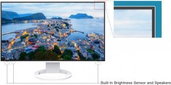 Монитор EIZO  EIZO EV2795EN 27" IPS 16:9 2560X1440 USB-C/70W RJ45 (WHITE)