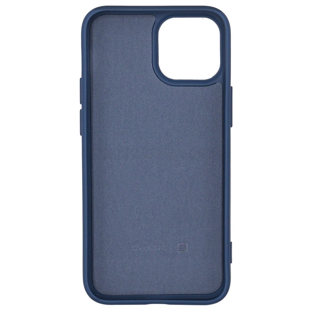 Back panel cover Evelatus Apple iPhone 13 Mini Nano Silicone Case Soft Touch TPU Blue