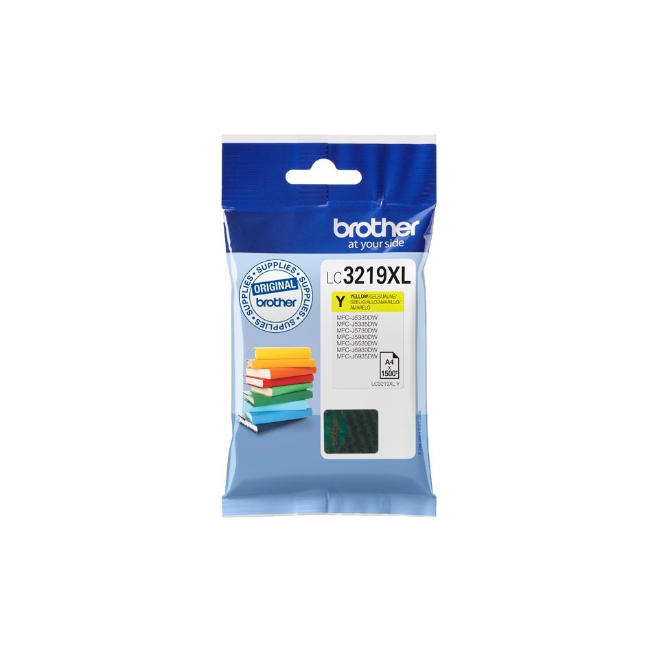 Printer accessories Brother Super High Yield Ink Cartridge LC3219XLBK Yellow