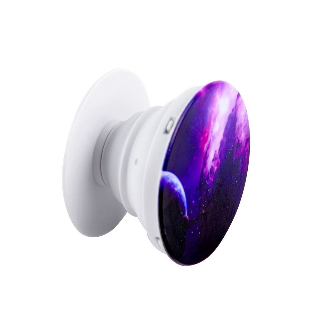 Universaalne telefonihoidja (Popsocket) iLike  Universal Pop Holder Cosmos Purple