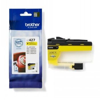 Printer accessories Brother  BROTHER LC427Y YELLOW, 1,500 PAGES
